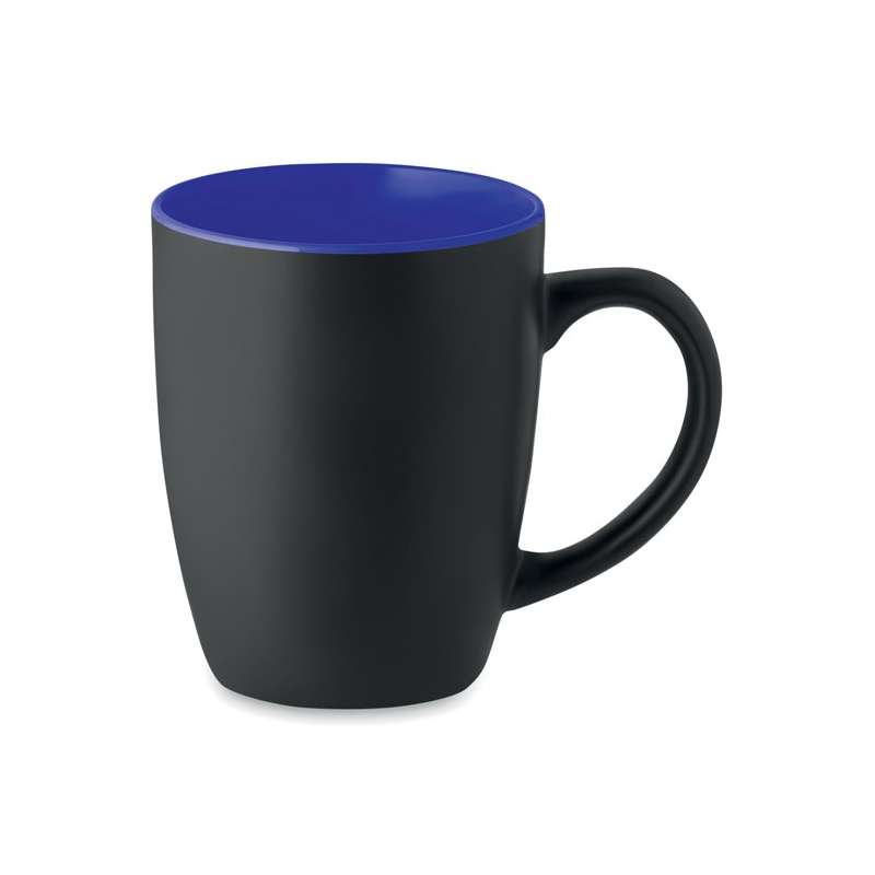 Taza cerámica bicolor 290 ml mate/brillante - Taza a precios de mayorista