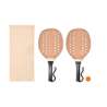 Set van 2 Beach Tennis Rackets 50 cm - Houten spel tegen groothandelsprijzen Set van 2 Beach Tennis Rackets 50 cm - Houten spel tegen groothandelsprijzen