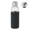 500ml Borosilicate Glass Hydration Reminder Bottle - Glass water bottle at wholesale prices