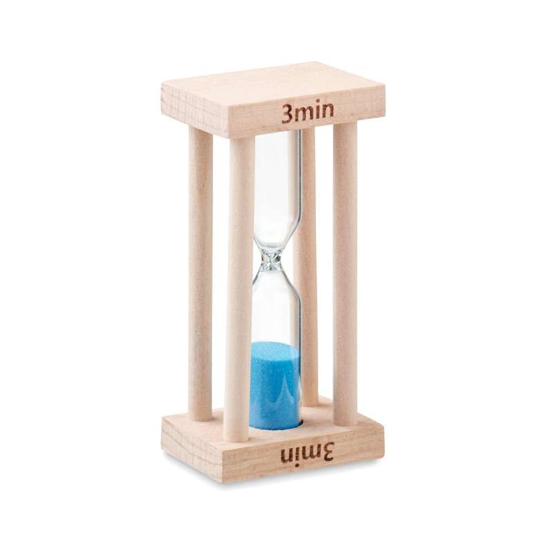 CI - Sablier en bois 3 minutes - Sablier à prix grossiste