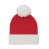 Gorro navideño de acrílico con pompones 20x23cm - gorro de Navidad a precios de mayorista
