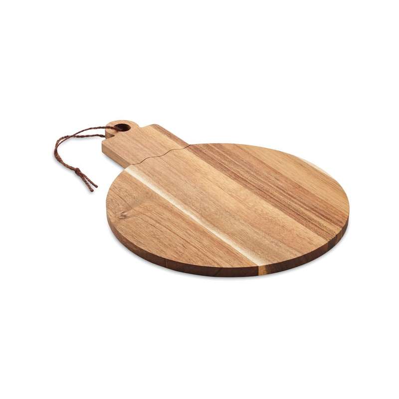 19cm Acacia Wood Christmas Ornament Serving Board at wholesale prices - Serving board at wholesale prices