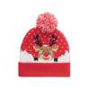 ED Knitted Christmas Beanie with Pom-Pom - Christmas hat at wholesale prices ED Knitted Christmas Beanie with Pom-Pom - Christmas hat at wholesale prices