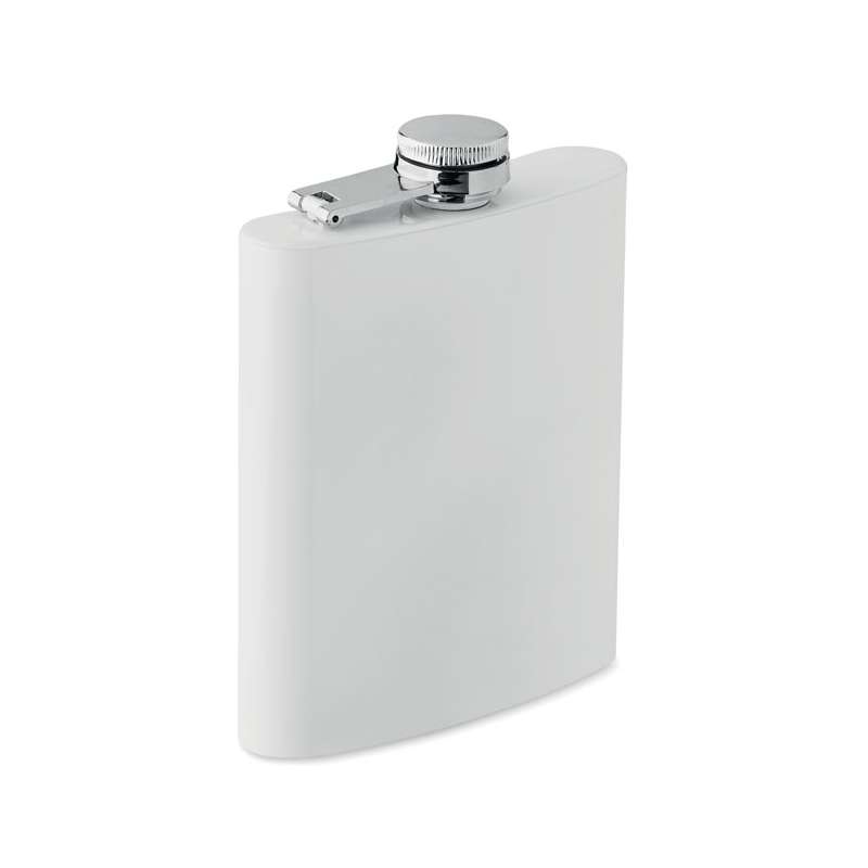 Flasque de 180 ml em aço inox reciclado - Objeto para sublimação a preço grossista
