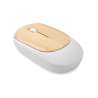 Wireless Bamboo Mouse with Curvy Design - Bluetooth at wholesale prices