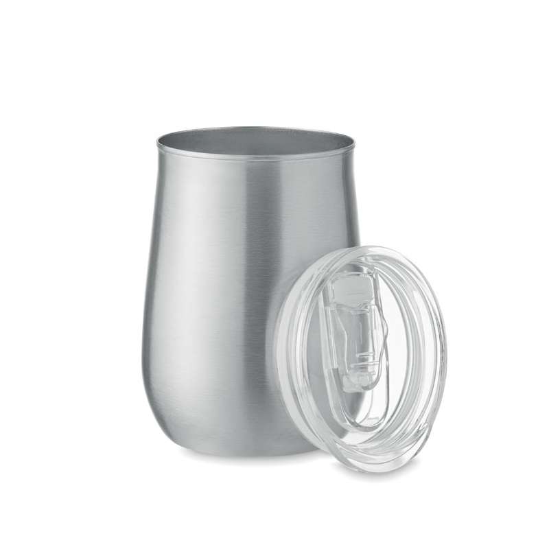 Bicchiere in acciaio inox riciclato 500 ml - Bicchiere a prezzi all'ingrosso