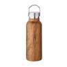Bottiglia isolante 500 ml effetto legno - Bottiglia a prezzi all'ingrosso Bottiglia isolante 500 ml effetto legno - Bottiglia a prezzi all'ingrosso
