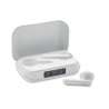 Auriculares TWS em ABS reciclado 5.3 - Acessório reciclável a preço grossista Auriculares TWS em ABS reciclado 5.3 - Acessório reciclável a preço grossista