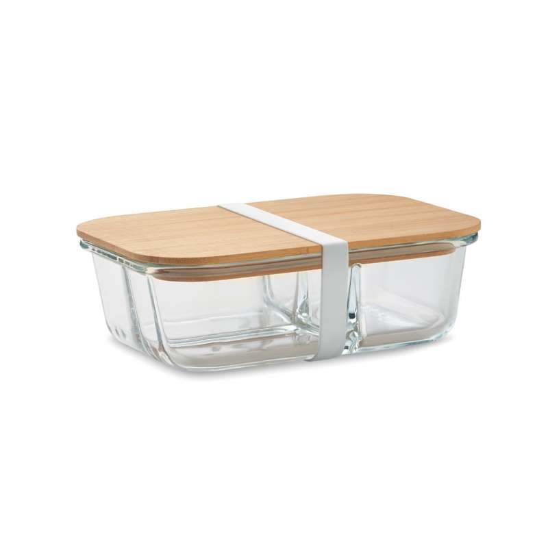 Lunchbox en verre et bambou 800 ml - Bento à prix de gros