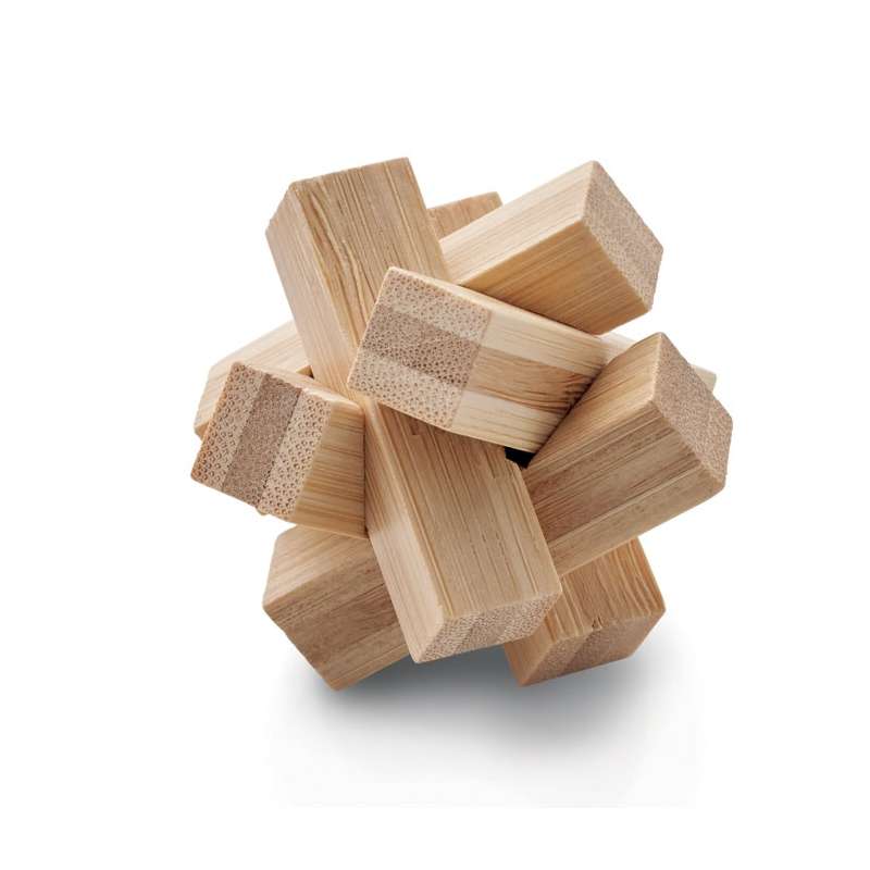 Casse-tête in bambù a forma di stella - Gioco in legno a prezzi all'ingrosso