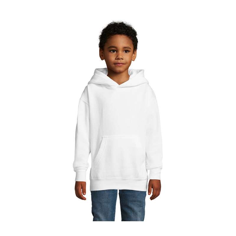 Grijs Kinder Hoodie 280g met Kangaroo Pouch tegen groothandelsprijzen - Textiel SOL'S tegen groothandelsprijzen