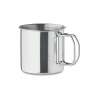 Fällbar handtag rostfri stål mugg 330 ml - metallmugg till grossistpris