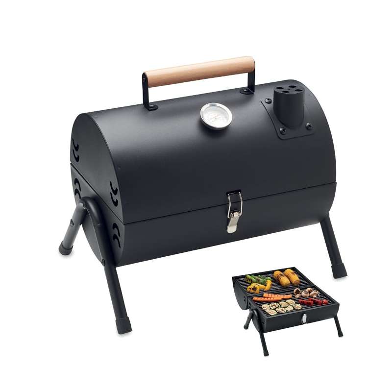 Portabler Eisen-Grill mit Schornstein 60 cm zu Großhandelspreisen - Grill zu Großhandelspreisen