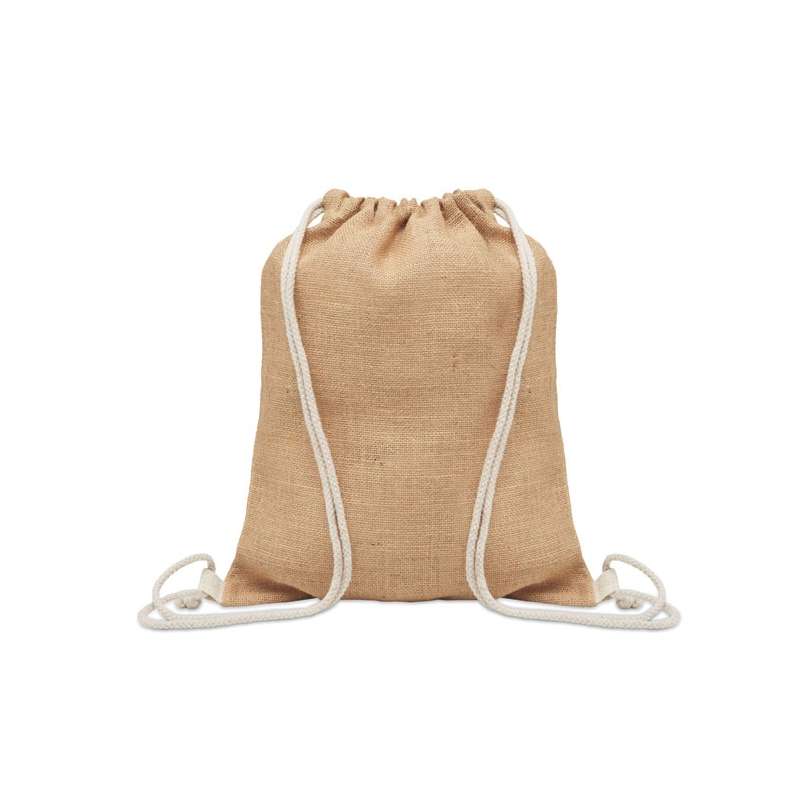 Saco de Jute com Corda de Algodão - Saco de juta a preço grossista