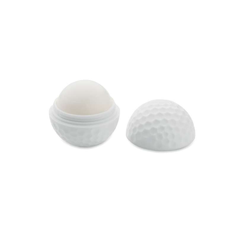 Lippenbalsam Golfballform  SPF10 Vanille zu Großhandelspreisen - Lippenbalsam zu Großhandelspreisen