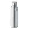Garrafa inox 650ml com tampa de silicone - bidão de metal a preço grossista