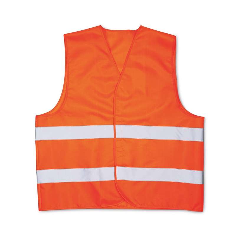 Colete de segurança polyester alta visibilidade - Colete de segurança a preço grossista