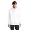 Giacca Unisex Grigia con Cappuccio e Zip - Textile SOL'S a prezzi all'ingrosso