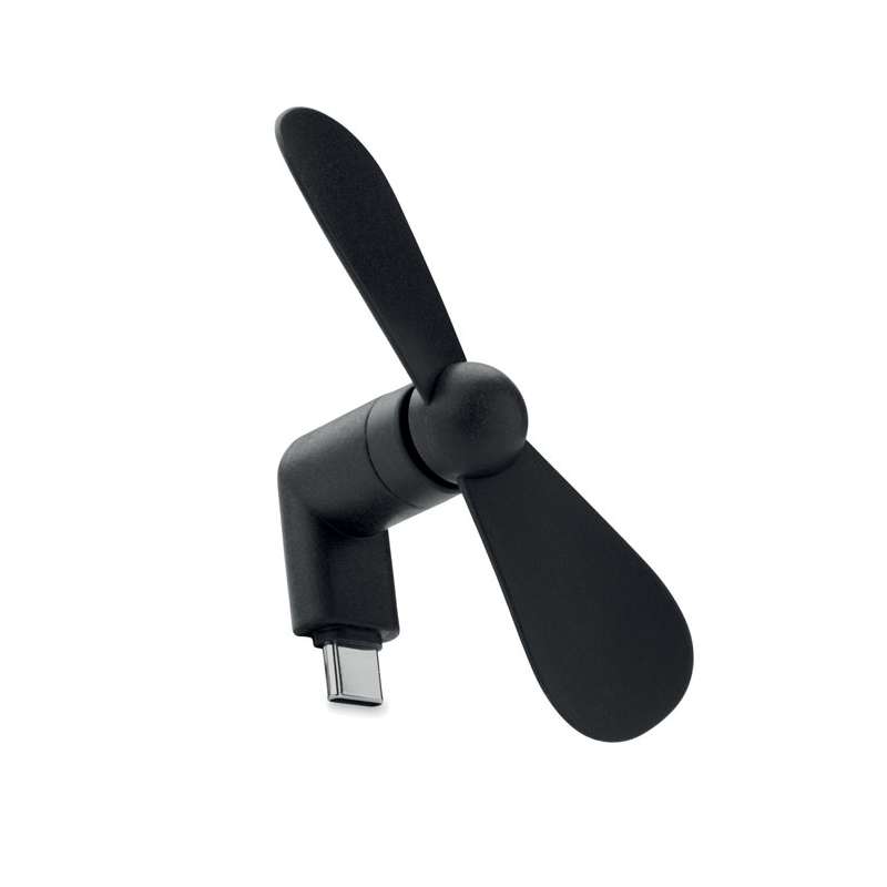 Ventilador USB-C portátil em TPE - Ventilador a preço grossista