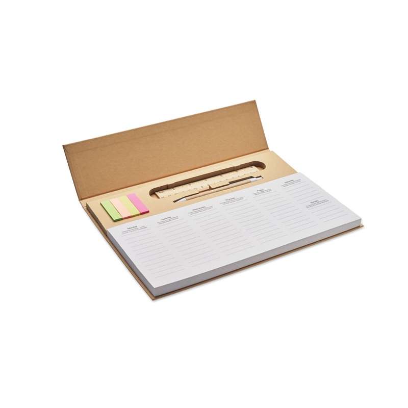 Agenda settimanale da scrivania 125 pagine a prezzi all'ingrosso - Agenda a prezzi all'ingrosso