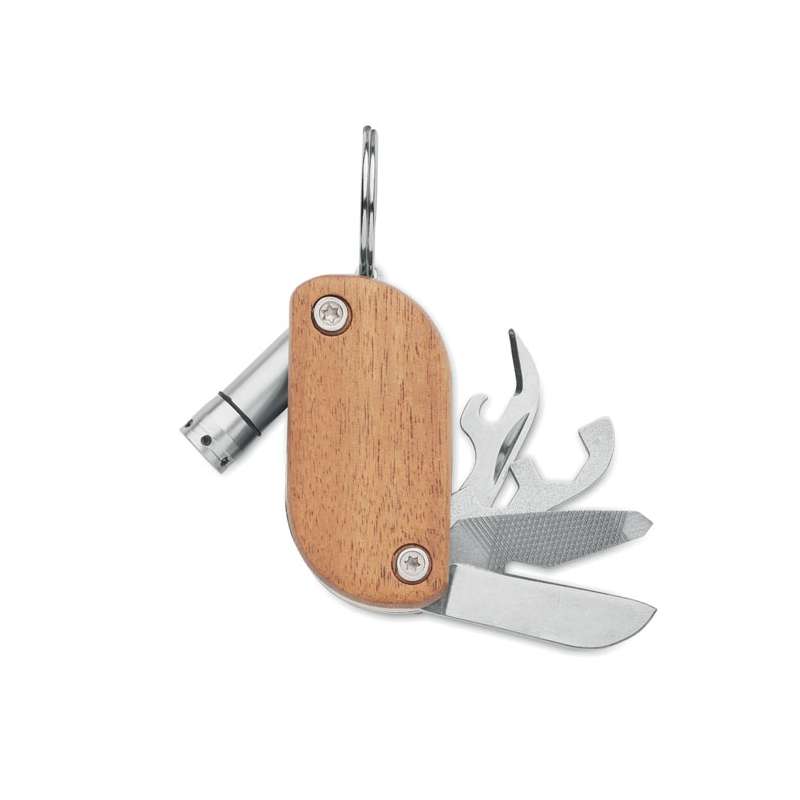 Couteau de poche multi-outils - Porte-clés lampe à prix de gros