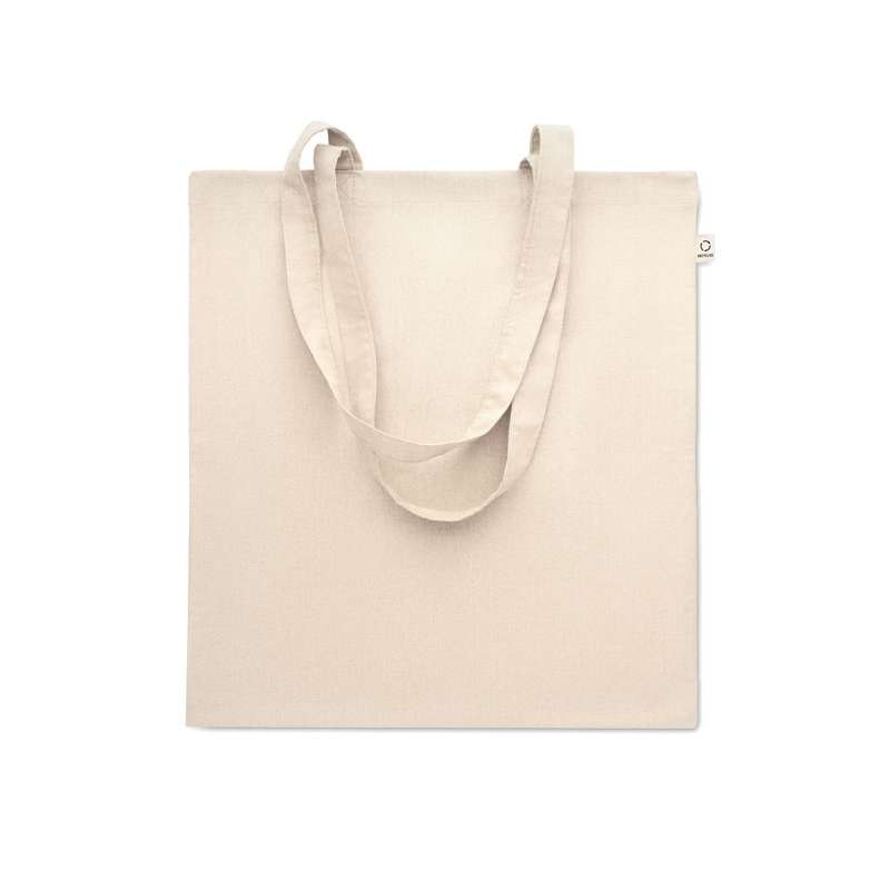 140 G recycled cotton shopping bag at wholesale prices - Shopping bag at wholesale prices