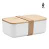 1000ml Lunchbox van maïs met bamboe deksel - Lunchbox tegen groothandelsprijzen