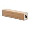 Bambus Powerbank 2600 mAh mit USB-C - Powerbank / externe Batterie zu Großhandelspreisen Bambus Powerbank 2600 mAh mit USB-C - Powerbank / externe Batterie zu Großhandelspreisen