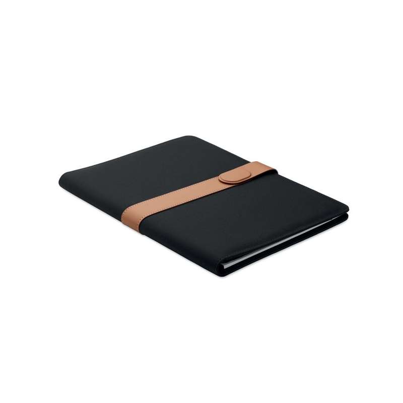 Cartellina A4 in RPET con similpelle a prezzi all'ingrosso - Relatore a prezzi all'ingrosso