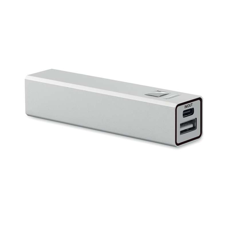 Powerbank 2600 mAh en aluminio reciclado - Powerbank / batería externa a precios de mayorista
