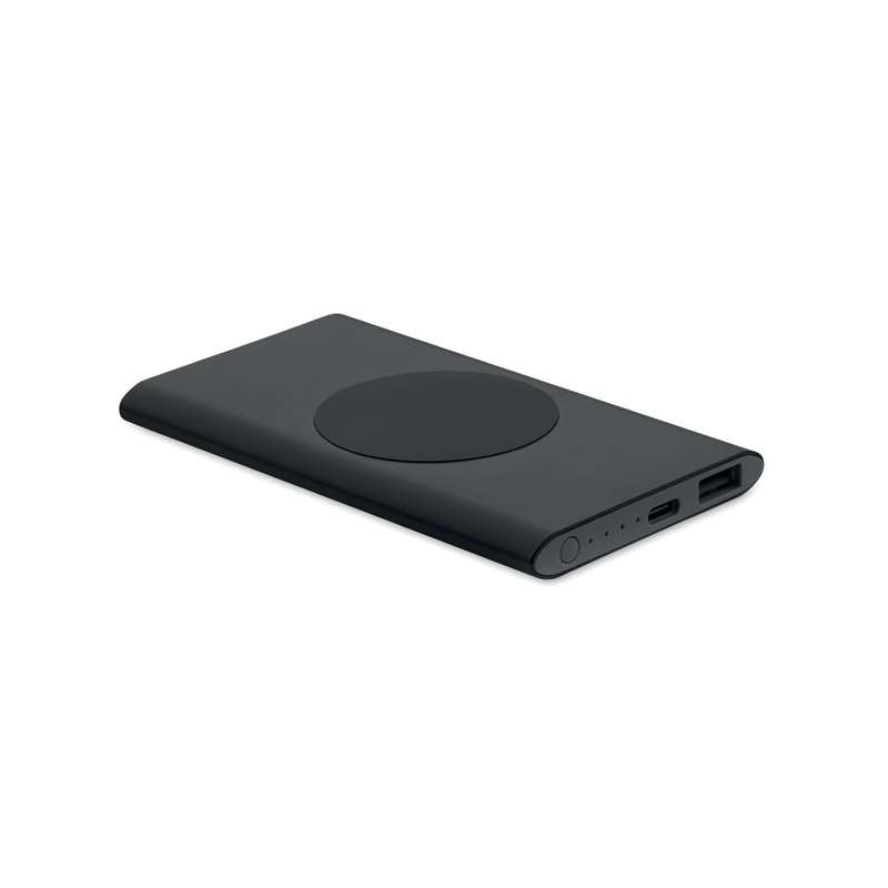 Powerbank 5000mAh Aluminium mit Wireless 15 Watts - Powerbank / externe Batterie zu Großhandelspreisen