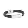 Bracelete Tressé em Simili Couro 21 cm - Pulseira a preço grossista