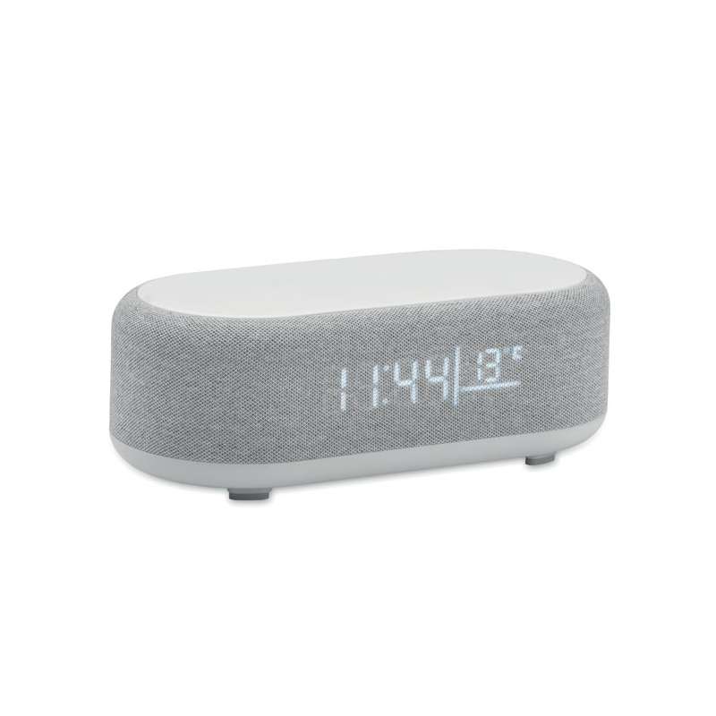 Altavoz inalámbrico 4-en-1 15W con reloj - Despertador a precios de mayorista