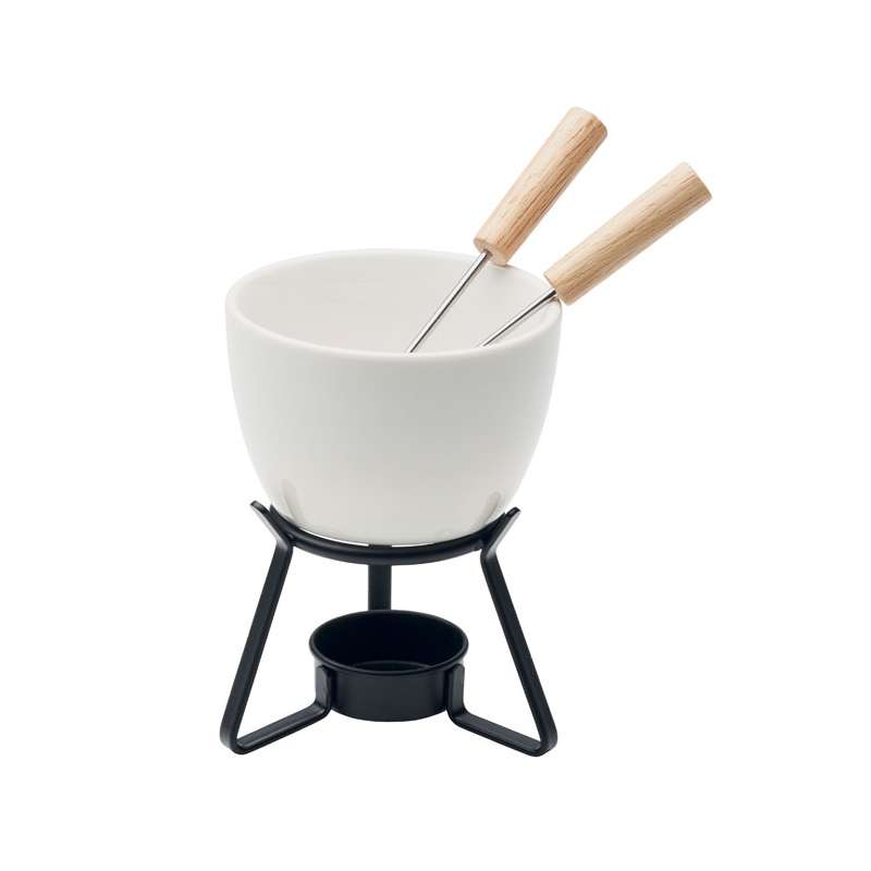 Keramisches Fondue-Set für zwei Personen, 240 ml - Fonduegerät zu Großhandelspreisen