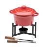 Keramisk fondue sæt til 2 personer 300 ml - fondueapparat til engrospris Keramisk fondue sæt til 2 personer 300 ml - fondueapparat til engrospris