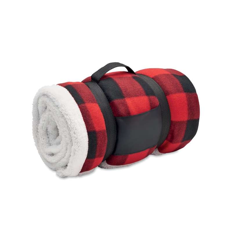Manta polar sherpa RPET 180x230 cm - Manta polar a precios de mayorista