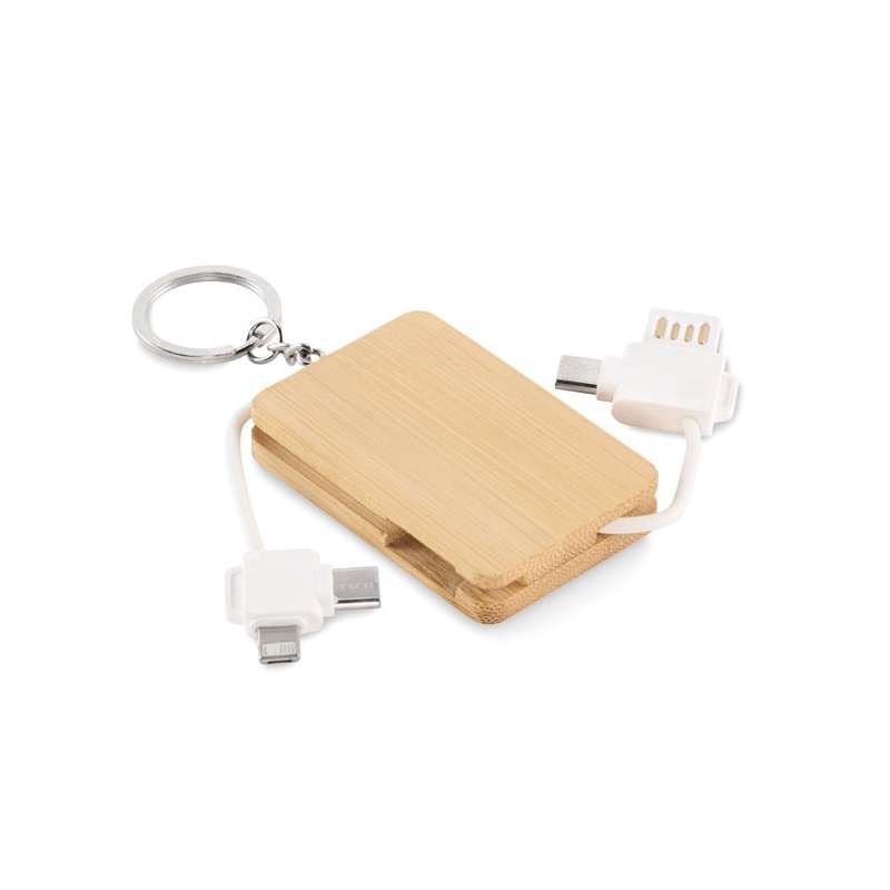 Schlüsselanhänger mit Ladekabel, 10 cm - Schlüsselanhänger Ladegerät zu Großhandelspreisen