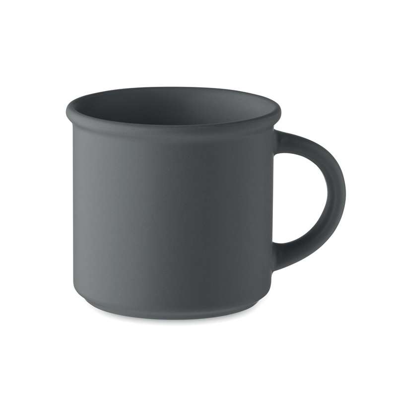 Caneca de cerâmica mate 300 ml vintage a preço grossista - Chávena a preço grossista