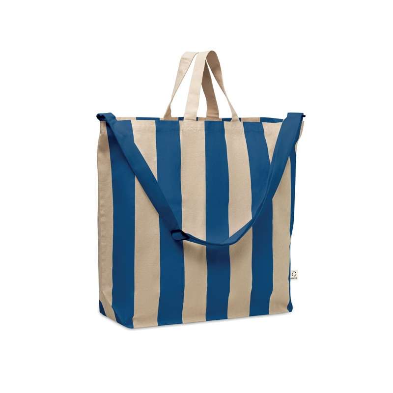 XL Strandtasche aus recyceltem Baumwoll-Polyester - Strandtasche zu Großhandelspreisen