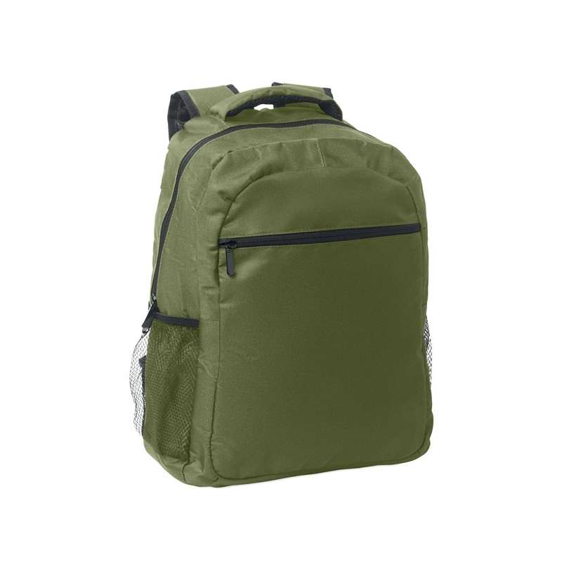 Mochila 15 pulgadas poliéster RPET con bolsillos - Mochila a precios de mayorista