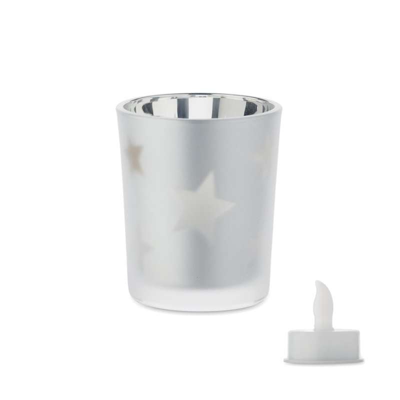 Candela LED in vetro con batteria - candela a LED a prezzi all'ingrosso