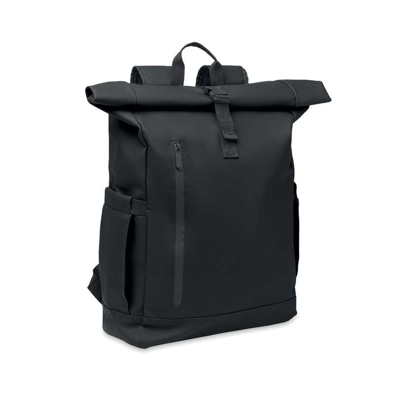 Zaino per laptop 600D RPET e PU a prezzi all'ingrosso - Sac rolltop in Italian is "Sacchetto rolltop". a prezzi all'ingrosso