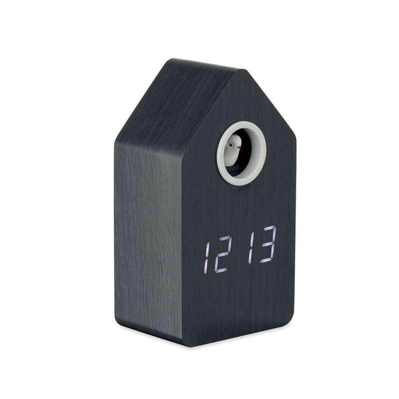 DF Cuckoo Clock with Alarm and Temperature Display - Alarm Clock at wholesale prices