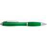 Translucent Plastic Ballpoint Pen with Rubber Grip - Ballpoint pen at wholesale prices