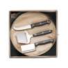 Wooden Cheese Board with 3 Utensils - cheese platter at wholesale prices