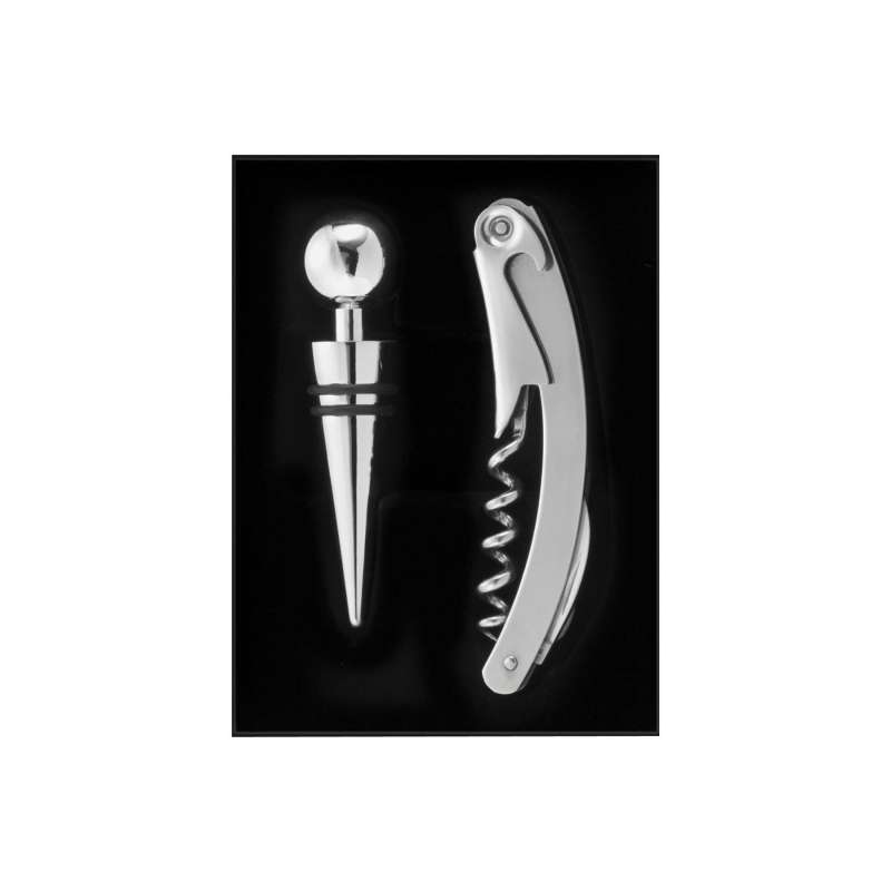 Set à vin en métal Eve - Set sommelier à prix de gros