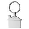Zilveren metalen sleutelhanger in cadeauverpakking - Metalen sleutelhanger tegen groothandelsprijzen