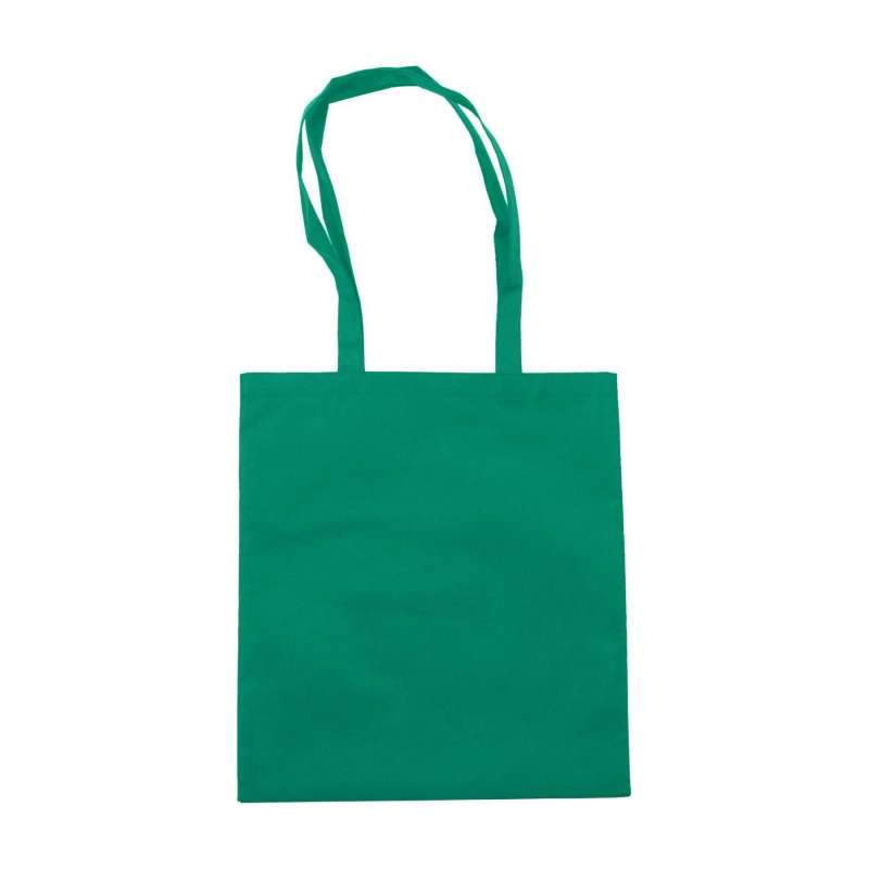 Saco de compras não-tecido 80 g/m² com alças longas a preço grossista - Saco de compras a preço grossista