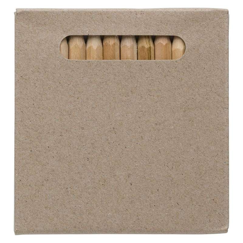 12er Set kleine Farbstifte - Holzprodukt zu Großhandelspreisen