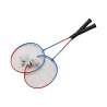 Set di 2 racchette badminton metalliche 66 cm - Gioco vario a prezzi all'ingrosso Set di 2 racchette badminton metalliche 66 cm - Gioco vario a prezzi all'ingrosso